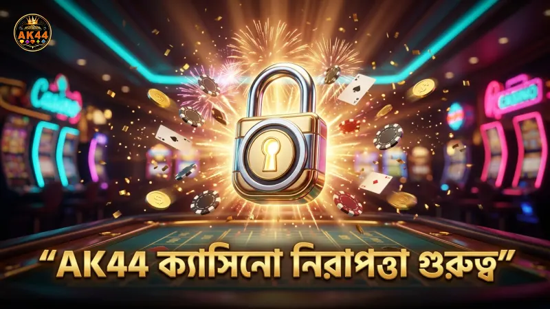 AK44 ক্যাসিনো প্ল্যাটফর্মের নিরাপত্তা গুরুত্ব সহকারে বিবেচিত হয়