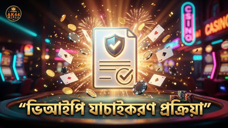 ভিআইপি লেভেল উন্নয়নের জন্য যাচাইকরণ প্রক্রিয়া অত্যন্ত গুরুত্বপূর্ন