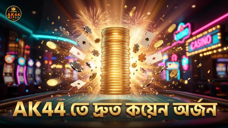 AK44 বোম্বিং ফিশিং এ কয়েন দ্রুত অর্জনের নিয়ম।