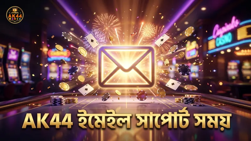 ইমেইলে AK44 সাপোর্টের প্রতিক্রিয়া সময়।