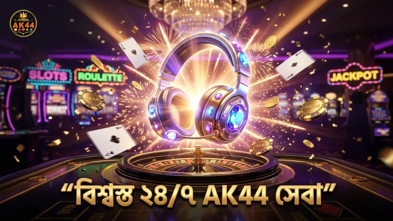 ২৪/৭ AK44 গ্রাহক সেবায় নির্ভরযোগ্যতা।