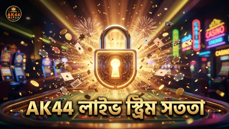 লাইভ স্ট্রিমিংয়ে খেলার সততা AK44 দ্বারা নিশ্চিত