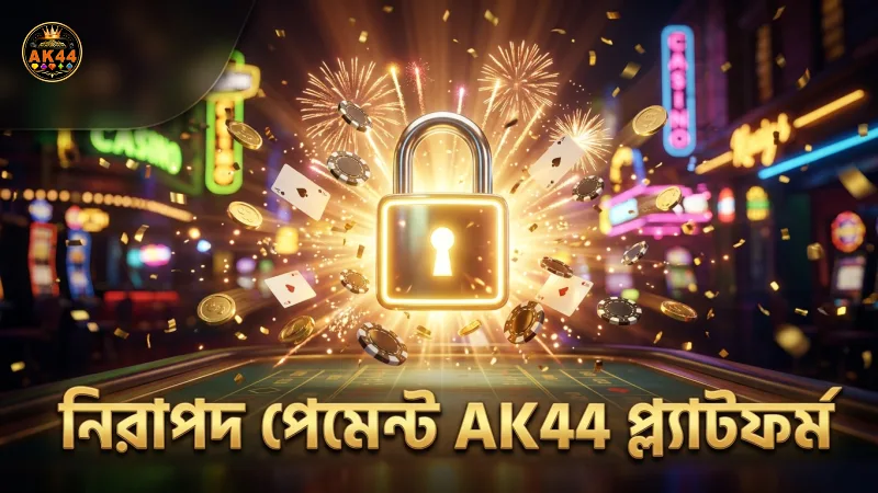 নিরাপদ পেমেন্ট ও বেটিং AK44-এ নিশ্চিত করুন সবসময়