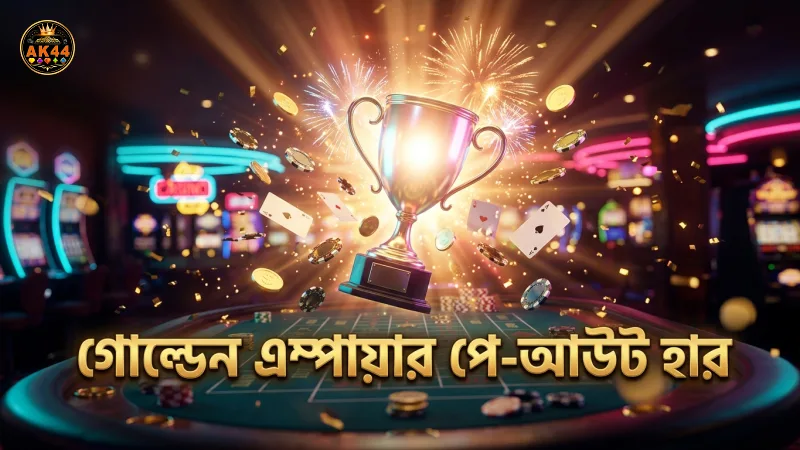 গোল্ডেন এম্পায়ারের প্রকৃত পে-আউট রেট এবং দায়িত্বশীল বাজি