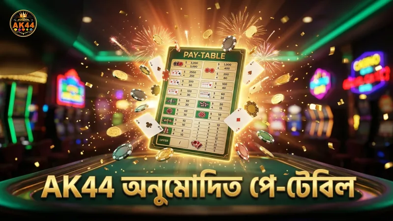 AK44 এর মাধ্যমে পরীক্ষিত পে-টেবিল ও মাল্টিপ্লেয়ার মেকানিক্স