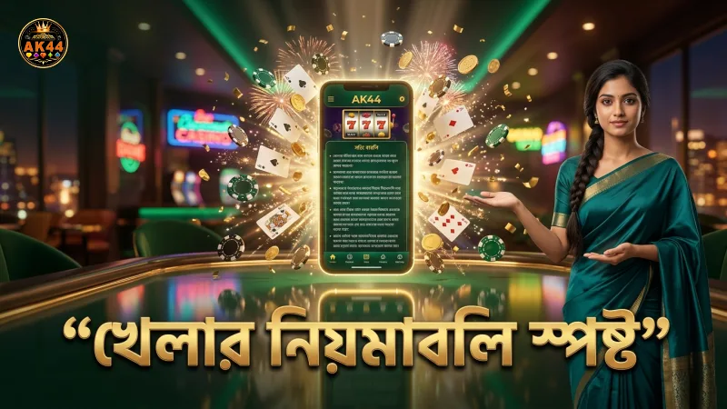 নিয়মাবলী ও বাজি প্রক্রিয়ার স্পষ্ট নির্দেশনা
