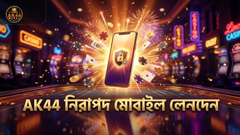 মোবাইল থেকে নিরাপদ লেনদেন নিশ্চিত করতে AK44-র নির্দেশিকা মেনে চলুন