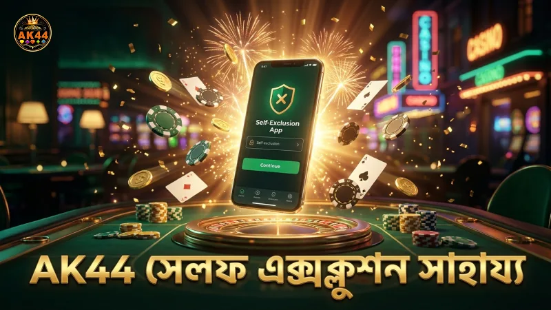 AK44 এর সেলফ-এক্সক্লুশন টুলস প্লেয়ার সুরক্ষা বাড়ায়