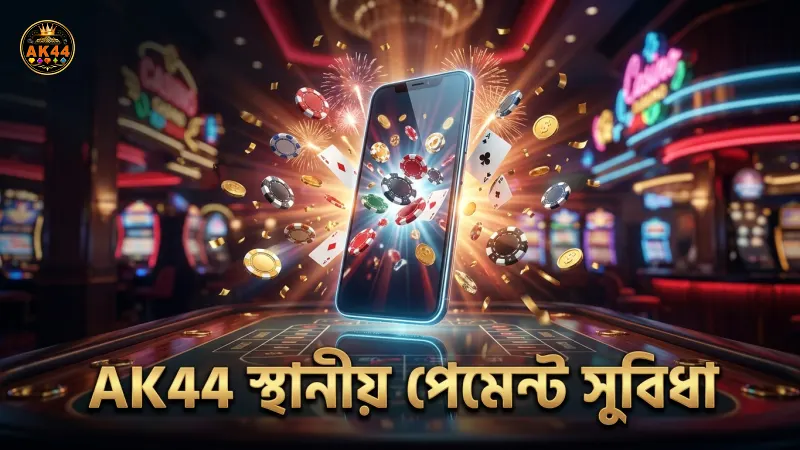স্থানীয় পেমেন্ট পদ্ধতি AK44-এ সহজ ও দ্রুত লেনদেন নিশ্চিত করে
