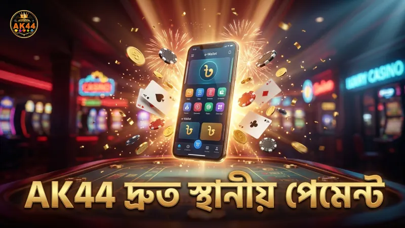বাংলাদেশে স্থানীয় পেমেন্টে দ্রুত আরামদায়ক লেনদেন AK44 দিয়ে